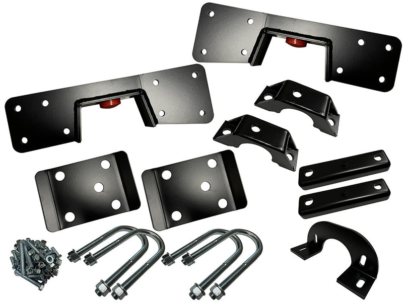 Suspension Engineering Silverado Sierra 6 inch rear flip kit 1999-2006 black