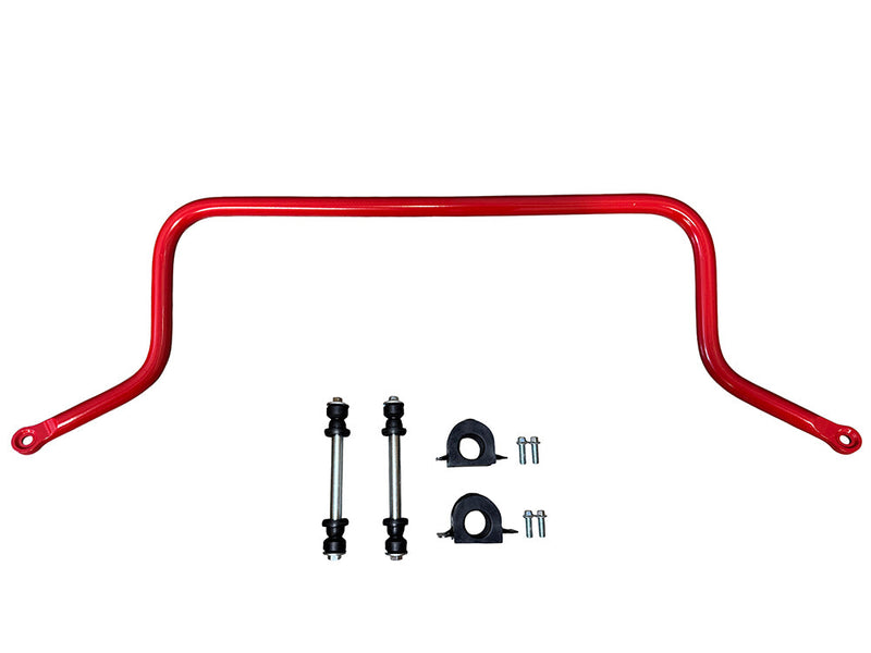 Suspension Engineering Silverado Sierra front sway bar 1999-2006 red