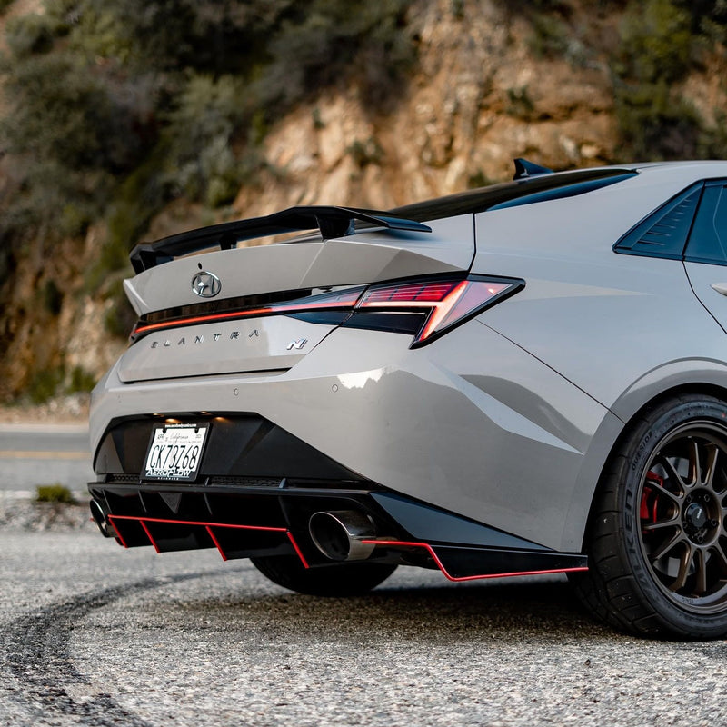 2022+ Hyundai Elantra N Rear Diffuser V1