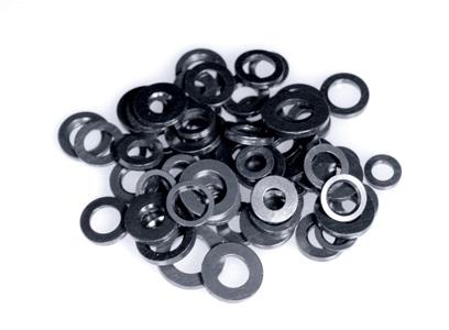 ARP M10 ID 0.850 OD Chamfer Black Washers (10 pack)
