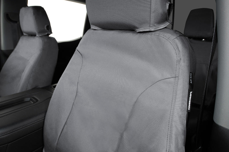 Covercraft 16-26 Mercedes-Benz Sprinter Endura Waterproof SeatSaver Custom Frt Row Seat Covers-Grey