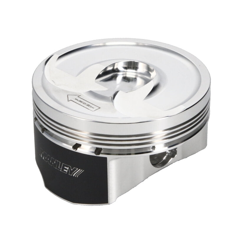 Manley Chevrolet LT1 Piston Set - 4.135in Bore 1.115in CH, -10.00 CC