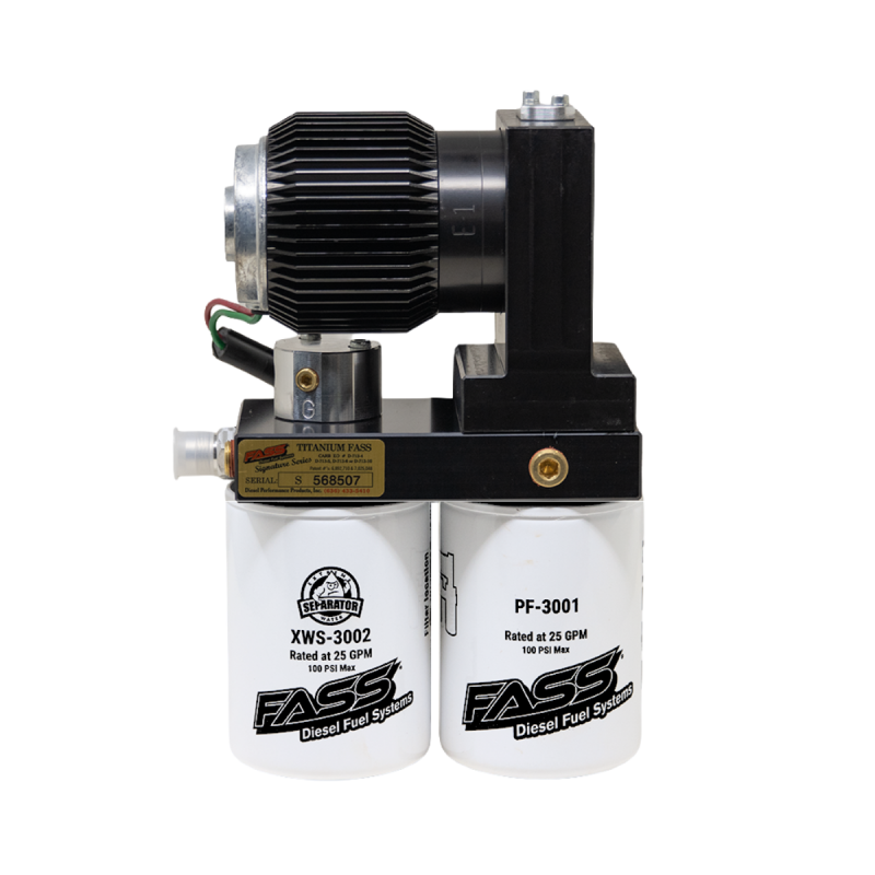 FASS 01-10 GM 2500/3500 Duramax 165gph Titanium Series Plus Fuel Air Separation System