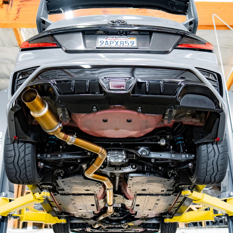 2022-2024 Subaru WRX AFD  F1 Titanium Single Exit Catback Exhaust