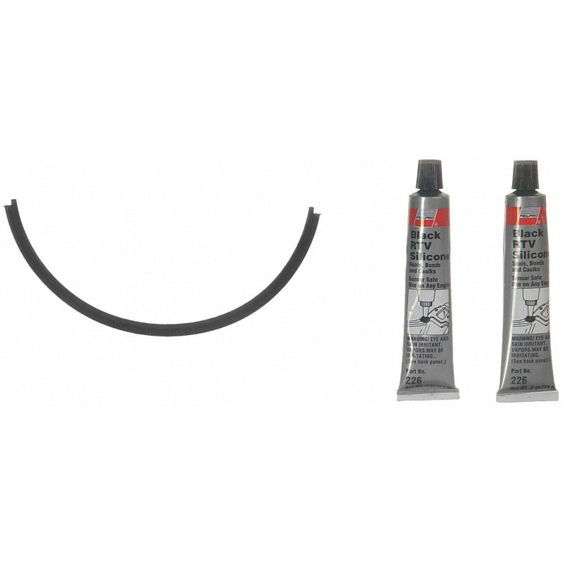 Fel-Pro Ford F-150 OS 30625 R Engine Oil Pan Gasket Set RTV Black silicone w/Rubber end seal
