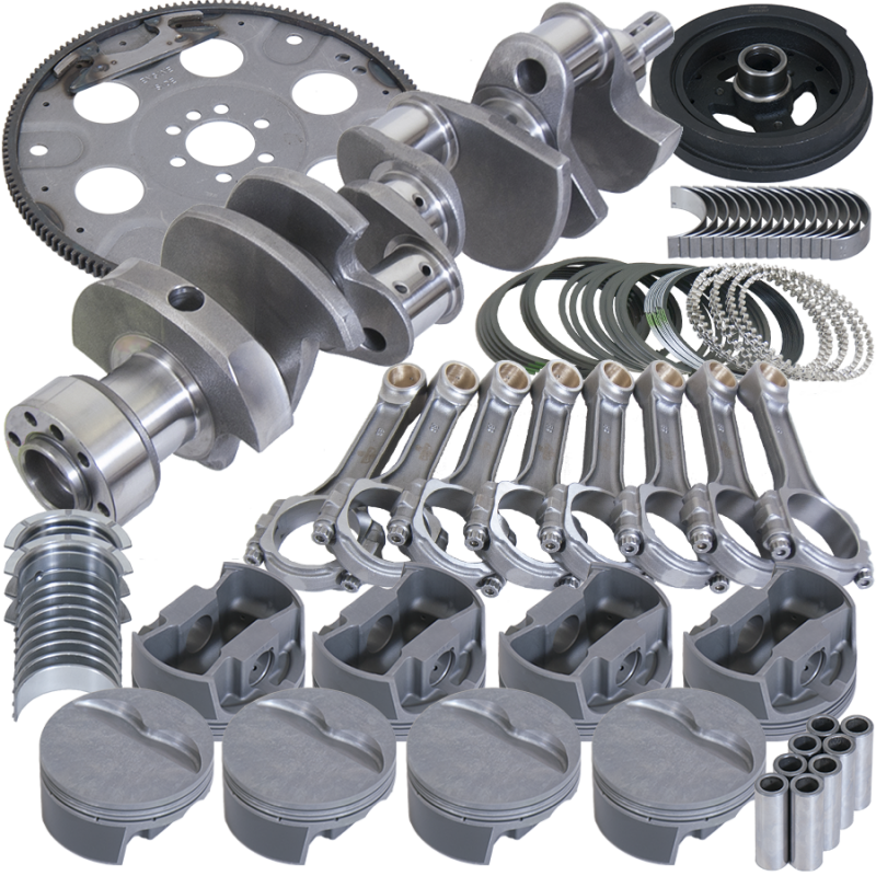 Eagle Chevy 350 3.750in Crank 5.700in I-Beam Rods -18cc 4.040in Pistons Balanced Assembly
