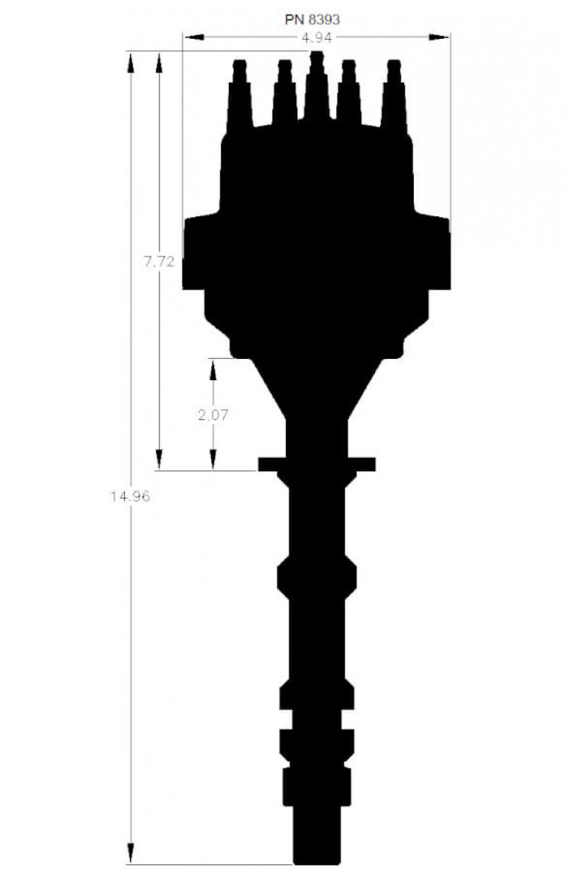 Chevy 348/409 Ready to Run Distributor