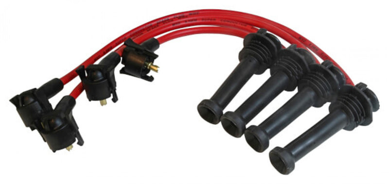 Super Conductor Spark Plug Wire Set, ‚Äô98-‚Äô01 Ford ZX-2, 2.0L, 4 cyl