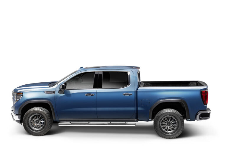 RealTruck 19-26 Chevy Silverado/GMC Sierra 1500 Crew Cab Traxio 3in Nerf Bars - Stainless Steel