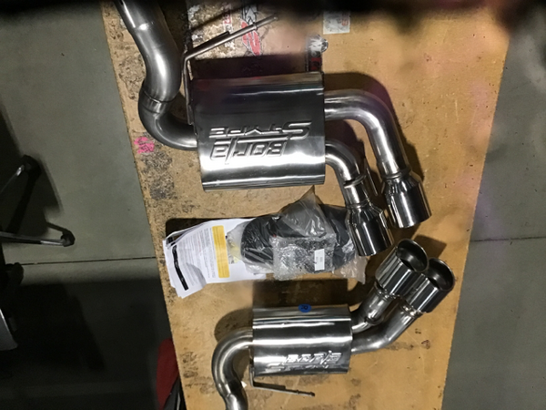 Borla 2016 Chevy Camaro 6.2L AT/MT S-Type Rear Section Exhaust w/o Dual Mode Valves (OpenBox)