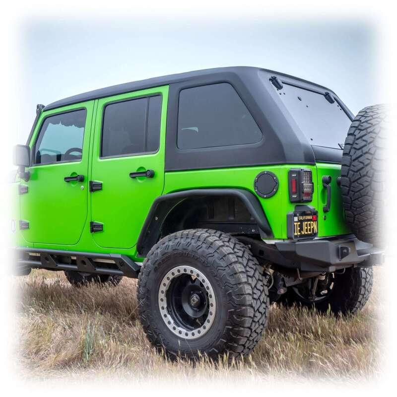 Turn Offroad 07-18 Jeep JK 4 Door Fastback Hardtop 1 Piece Primer White