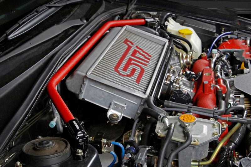 PERRIN 02-07 WRX / 04-07 STI Strut Tower Brace Red | PSP-SUS-052RD