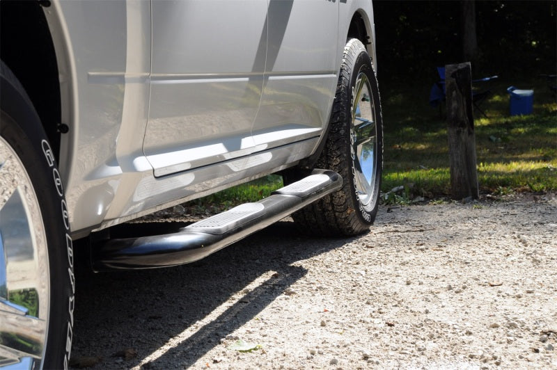 Dee Zee 09-2022 Dodge/Ram Ram Tubes - 3In Round Black Steel CrewCab