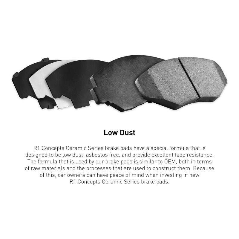R1 91-95 Porsche 968 Front/Rear Ceramic Pads