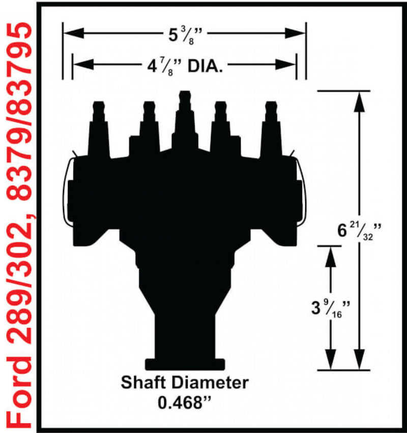 Ford 289 / 302 Crank Trigger Distributor