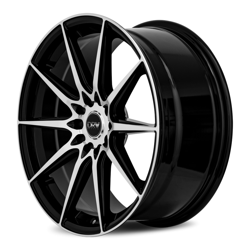 DRW Wheels D19 18x8 5x100/114.3 38 73.1 Gloss Black