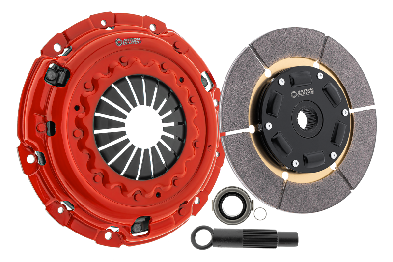 Action Clutch 98-08 Toyota Corolla 1.8L (1ZZFE) FWD Ironman Sprung (Street) Clutch Kit