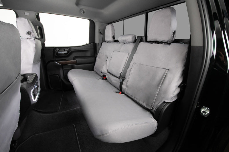 Covercraft 19-23 Ford Transit Polycotton SeatSaver Custom Third Row Seat Covers-Grey