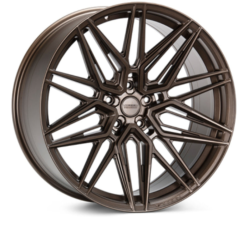 Vossen HF-7 - 20X9.5 - 5X112 - ET15 - DEEP - 66.5 - SBZ - Satin Bronze Wheel