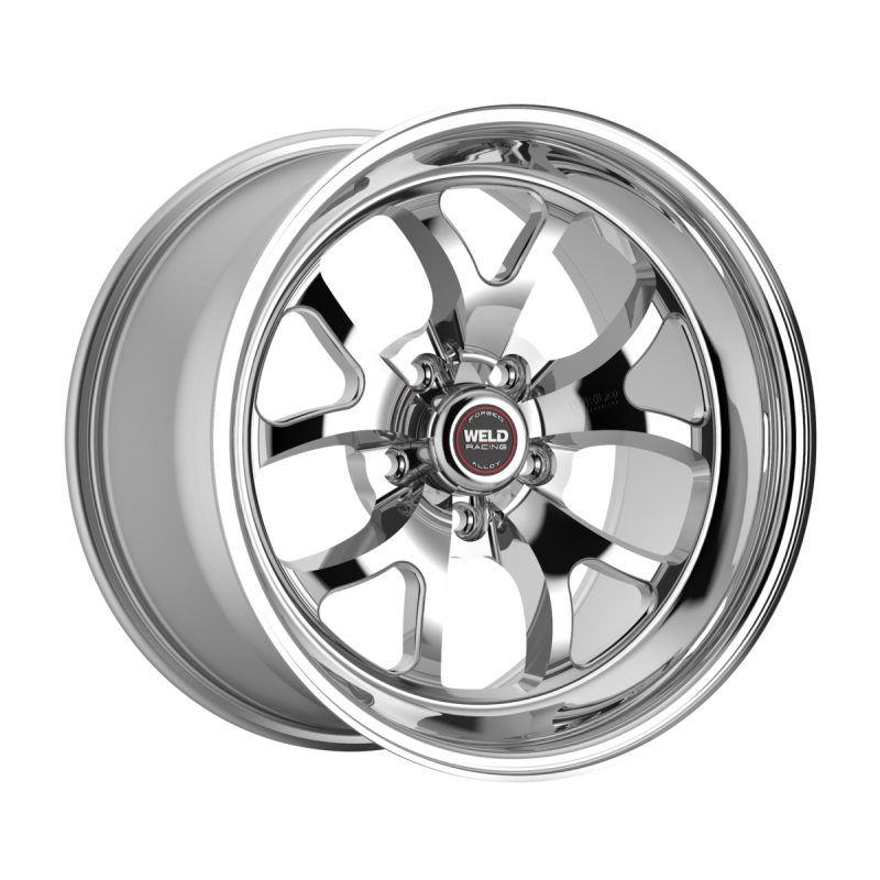 Weld S76 18x9 / 5x120.65 / 5.6 BS / 3.18 HB - Polished Center - Polished Shell - Non-BL Wheel