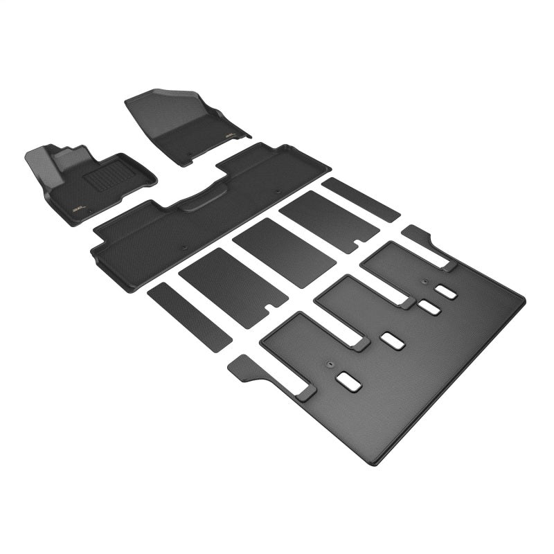 3D MAXpider 25-26 Kia Carnival Hybrid Kagu Black Full Set