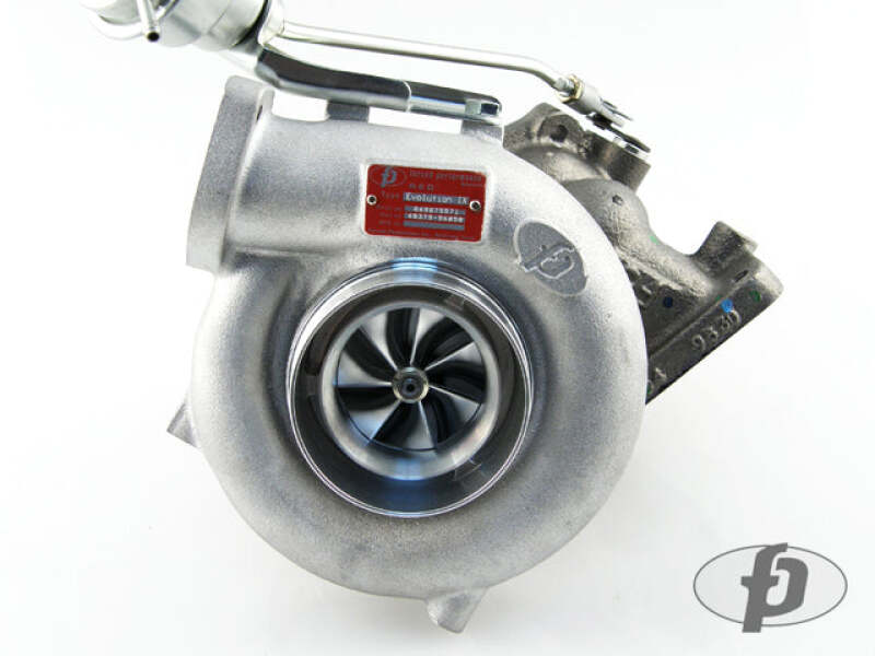 Forced Performance Mitsubishi Evo 9 Red XR57SR Turbo BB Black Turbine Hsg w/25PSI WG (DropShip Only)