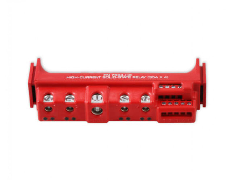 High-Current Solid-State Relay 35Ax4, Red