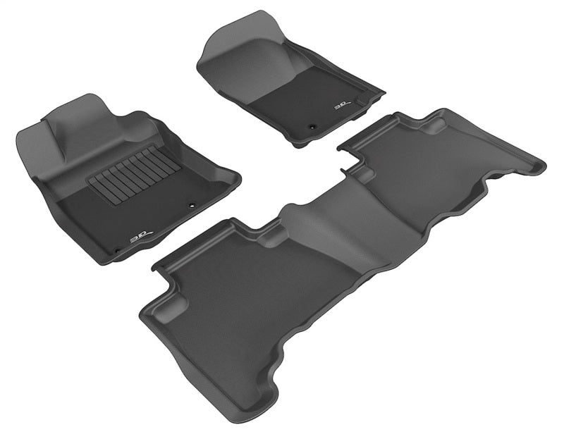 3D MAXpider 10-12 Toyota 4Runner Kagu Black Full Set
