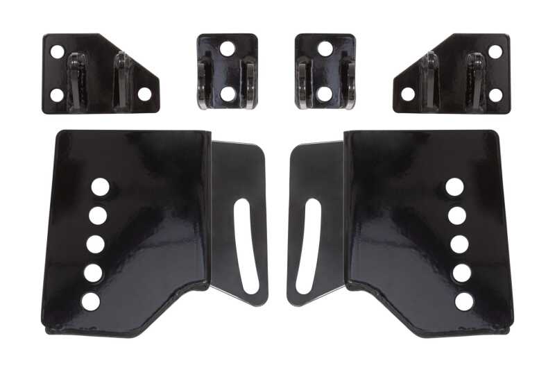 UMI 64-72 GM A-Body Coil Over Conversion Brackets Kit -1in to +1in Ride Height - 225lb Spring Rate