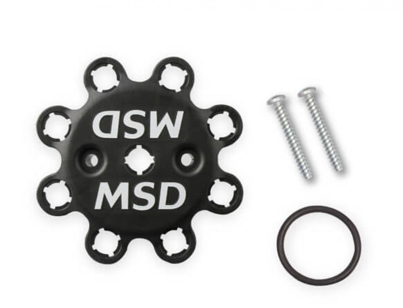 MSD Black, Chrysler 318-360 Dual Sync Distributor