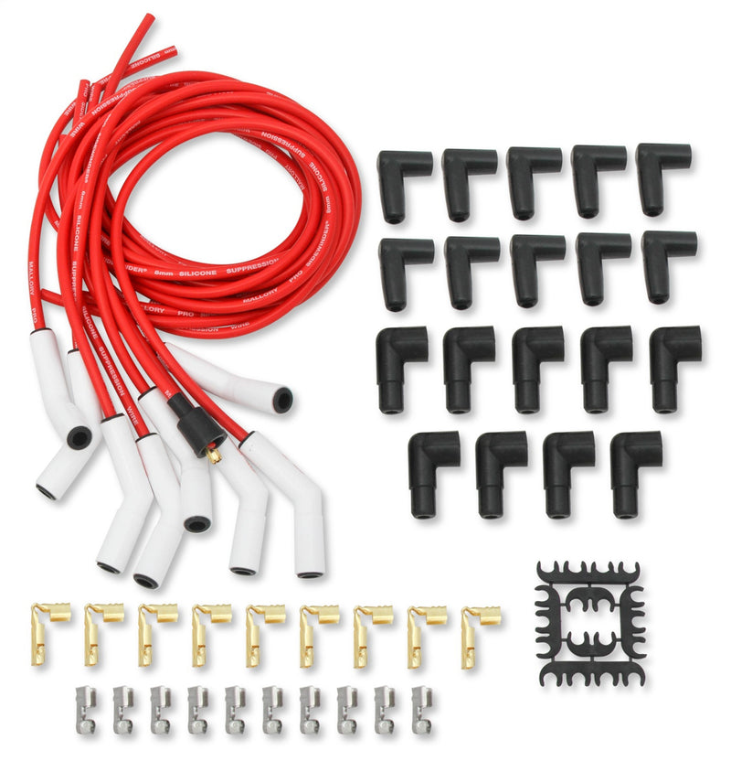 Mallory 947C Spark Plug Wire Set