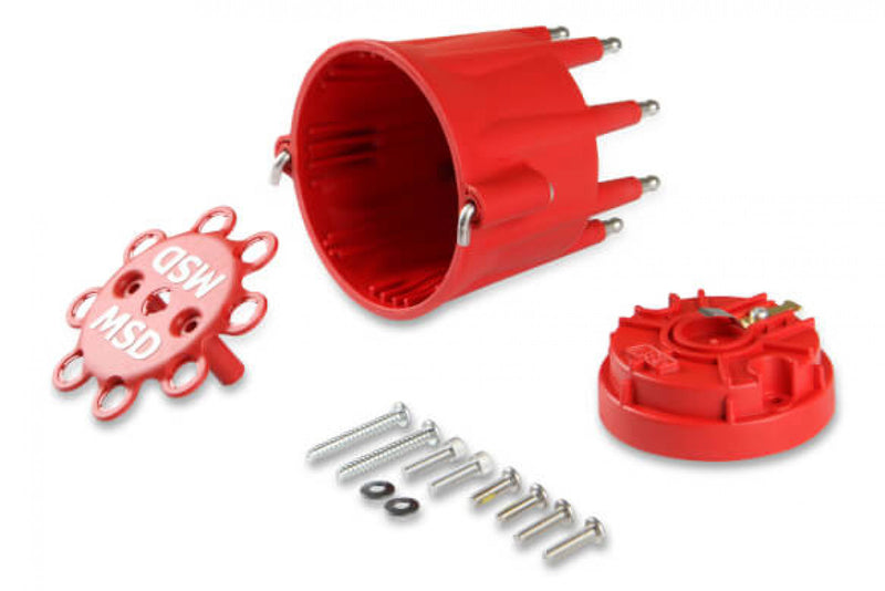 MSD Red Cap/Rotor Kit