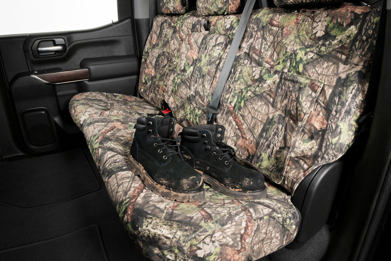 Covercraft 01-06 Ford Super Carhartt Camo SeatSaver Custom Front Row Seat Covers - Mossy Oak