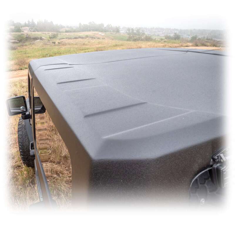 Turn Offroad 07-18 Jeep JK 2 Door Squareback Hardtop 2 Piece Primer (Paintable)