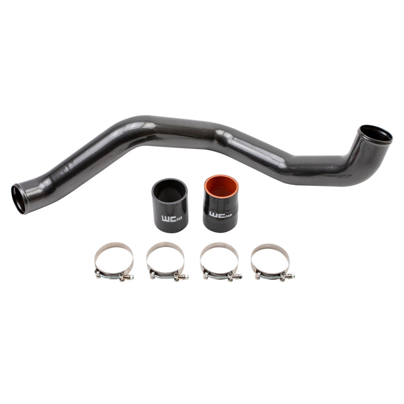 Wehrli 20-24 Chevrolet 6.6L L5P Duramax Driver Side 3in Intercooler Pipe - Cat Yellow