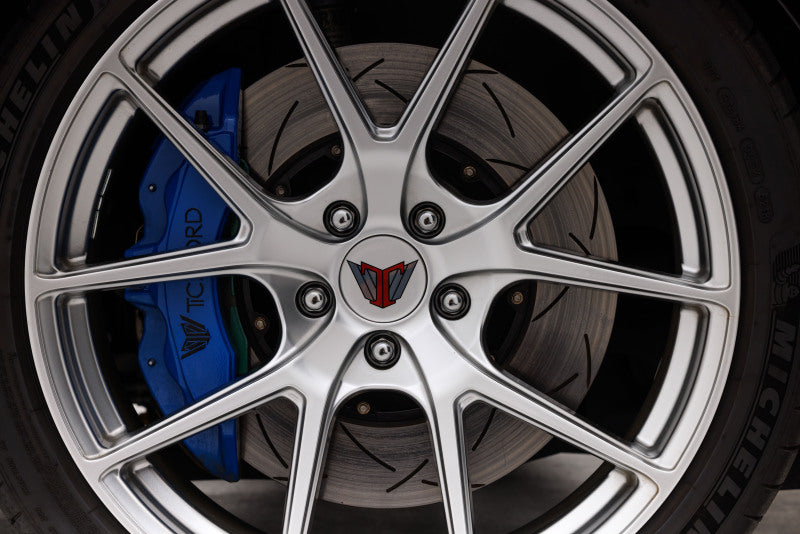 DBA 13-17 SRT Viper Except TA Package Rear 5000 Series Drilled & Slotted Ring