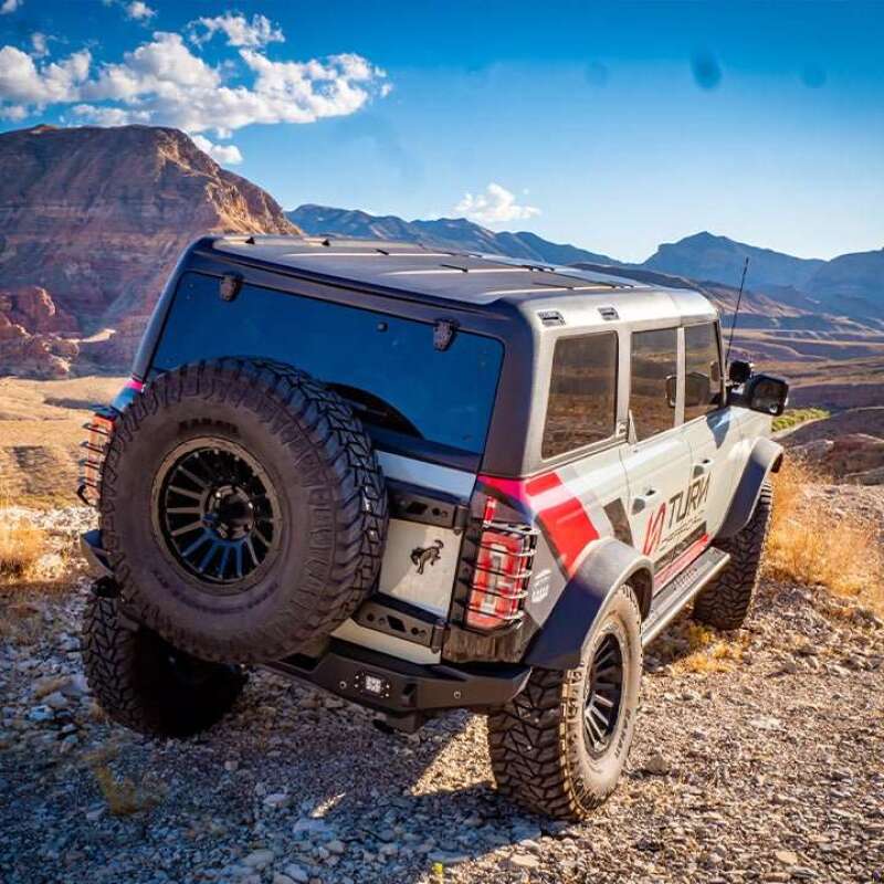 Turn Offroad 2021+ Ford Bronco Hard Top (4 Door) Primer/Badge Delete/Wiper & Defrost