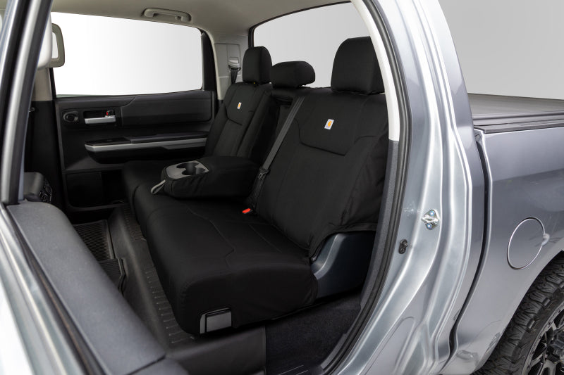 Covercraft 17-24 Nissan Armada Carhartt Super Dux PrecisionFit Custom Third Row Seat Covers - Black