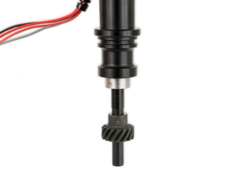 MSD Black Distributor, Ford 289/302, Ready-to-Run, Steel Gear
