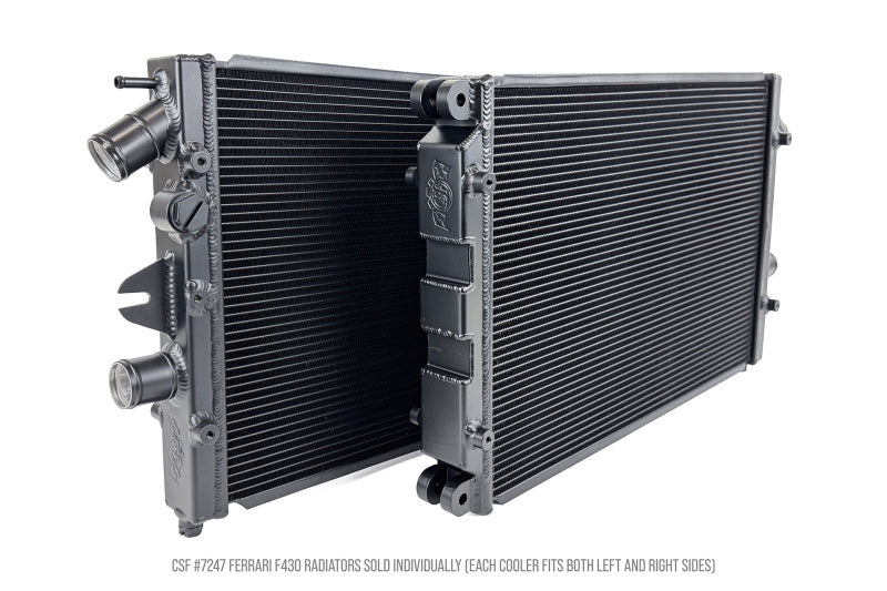 CSF 05-09 Ferrari F430 High Performance All Aluminum Radiator - Left/Right