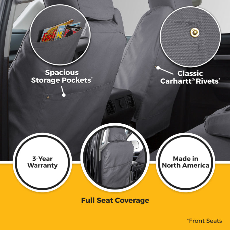 Covercraft 25 Toyota 4Runner Carhartt SeatSaver Custom Seat Cover - Gravel