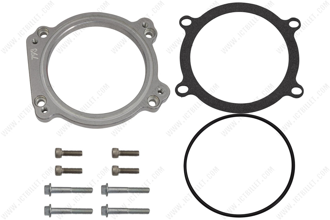 95MM Billet Throttle Body Adapter Adapts an LT5 Throttle Body to LT1, LT2 or LT4 Supercharger