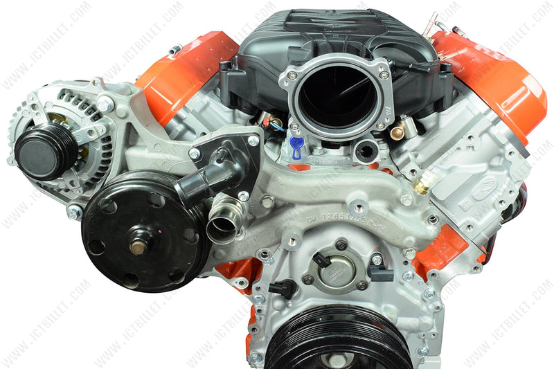 95MM Billet Throttle Body Adapter Adapts an LT5 Throttle Body to LT1, LT2 or LT4 Supercharger