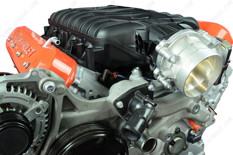 95MM Billet Throttle Body Adapter Adapts an LT5 Throttle Body to LT1, LT2 or LT4 Supercharger