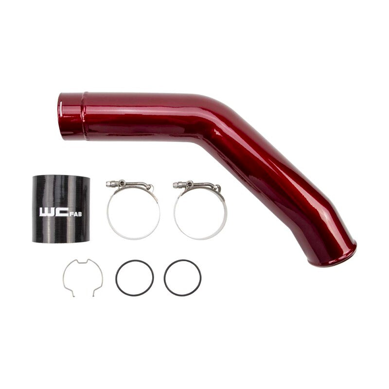 Wehrli 15-24 Ford 6.7L Power Stroke 3in Hot Side Intercooler Pipe - Bronze Chrome
