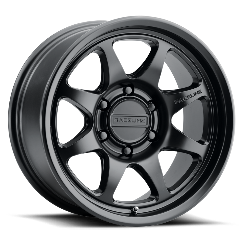 Raceline 962B Maverick 18x9in / 8x180 BP / 18mm Offset / 130.81mm Bore - Satin Black