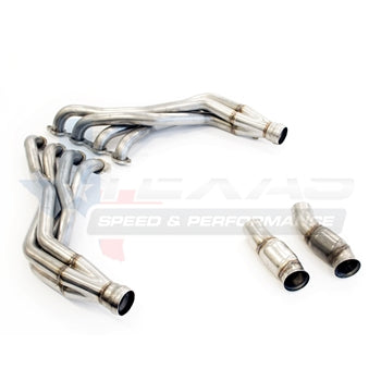 TSP 2016-2024 Camaro SS 1-7/8-inch long tube headers with catted connection pipes