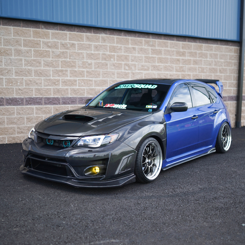 JDMuscle 10-14 WRX 08-14 STI VS Style Front Bumper