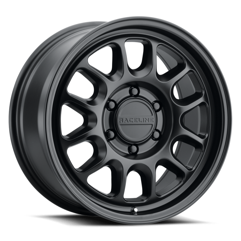 Raceline 958B Rogue 20x9in / 6X139.7 BP / 0mm Offset / 106.1mm Bore - Satin Black