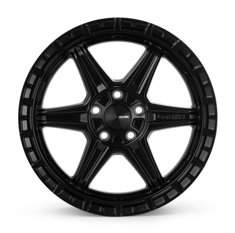 Enkei Trail-Finder OVL 17x7.5 / 5x100 BP / ET35 / 72.6mm Bore - Matte Black Wheel